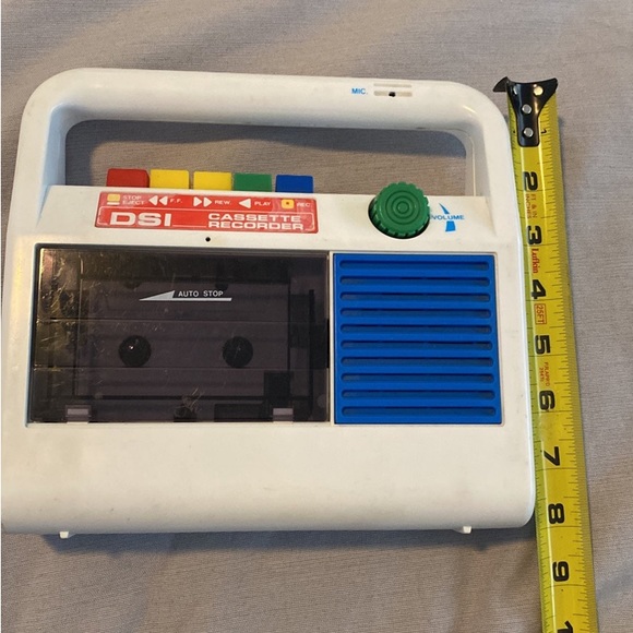 Vintage Dsi Toys Sing Along Cassette Player Recorder WORKS - Picture 5 of 7